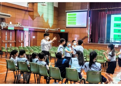 與「上水宣道小學」合辦 「領袖生朋輩調解進階培訓工作坊」 ( 2024年9月27日 )